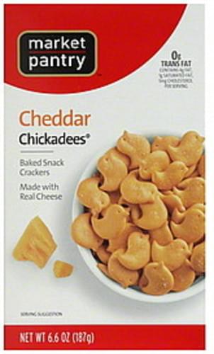 Market Pantry Cheddar Chickadees Baked Snack Crackers 6 6 Oz