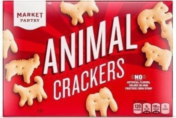 Market Pantry Animal Crackers 30 g, Nutrition Information Innit