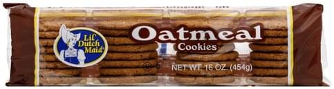 Lil Dutch Maid Oatmeal Cookies - 16 oz, Nutrition Information | Innit