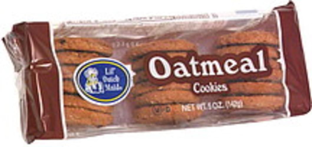 Lil Dutch Maid PrePriced Oatmeal Cookies 5 oz, Nutrition Information