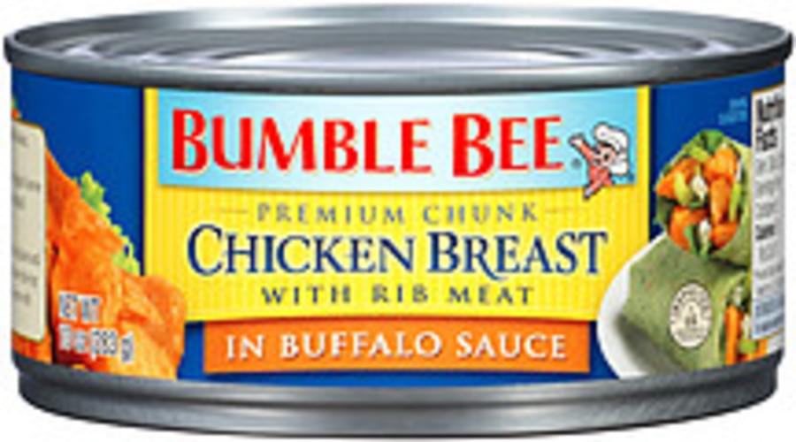 Bumble Bee Premium Chunk With Rib Meat In Buffalo Sauce Chicken Breast 10 oz, Nutrition