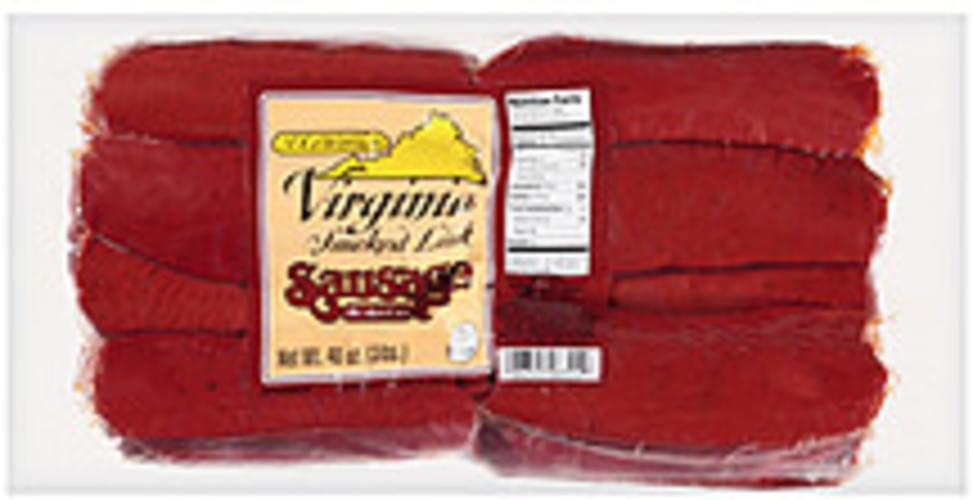 T.o. Williams Virginia Smoked Link Sausage 48 oz, Nutrition