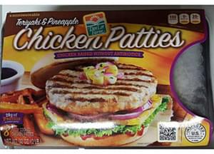 Don Lee Farms Teriyaki Pineapple Chicken Patties 113 G Nutrition Information Innit