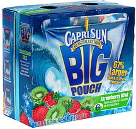 Capri Sun Strawberry Kiwi Juice Drink 6 ea, Nutrition Information Innit
