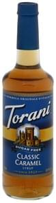 Torani Sugar Free Classic Caramel Syrup Oz Nutrition