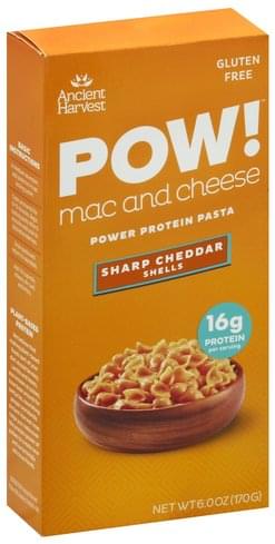Ancient Harvest Sharp Cheddar Shells Mac and Cheese - 6 oz