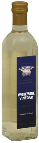 Racconto White Wine Vinegar - 17 oz