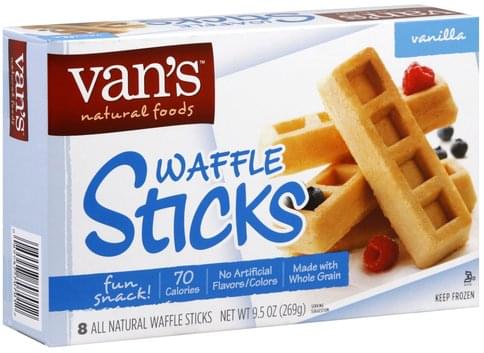 Vans Vanilla Waffle Sticks - 8 ea