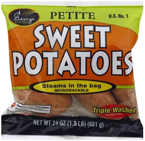 George Foods Petite Sweet Potatoes - 24 oz