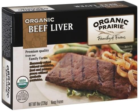 Organic Valley Organic Beef Liver - 8 oz