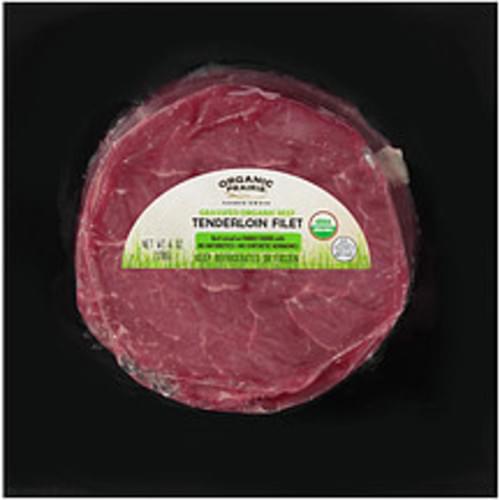 Organic Prairie Fresh Grassfed Organic Beef Organic Prairie Fresh Grassfed Organic Beef Tenderloin Filet - 0