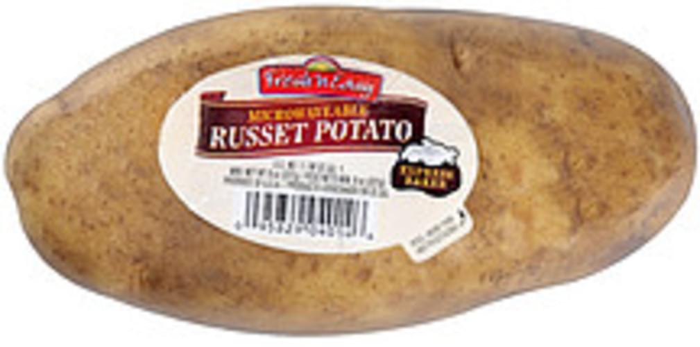 Fresh N Easy Microwaveable Russet Potato 1, Nutrition Information Innit