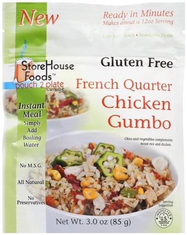 StoreHouse Foods French Quarter Chicken Gumbo - 3 oz