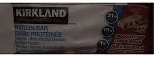Kirkland Signature Chocolate Chip Cookie Dough Protein Bar - 60 g