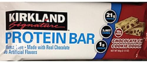 Kirkland Signature Chocolate Chip Cookie Dough Protein Bar - 60 g