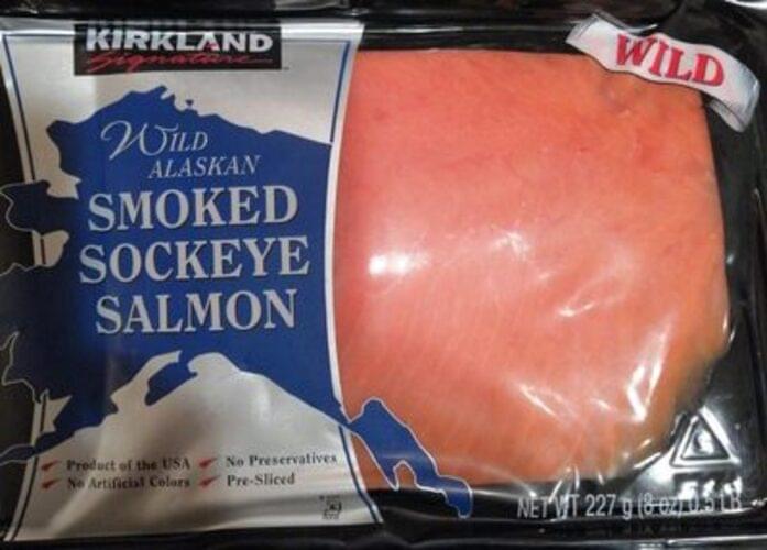 Kirkland Signature Wild Alaskan Smoked Sockeye Salmon 56 g, Nutrition