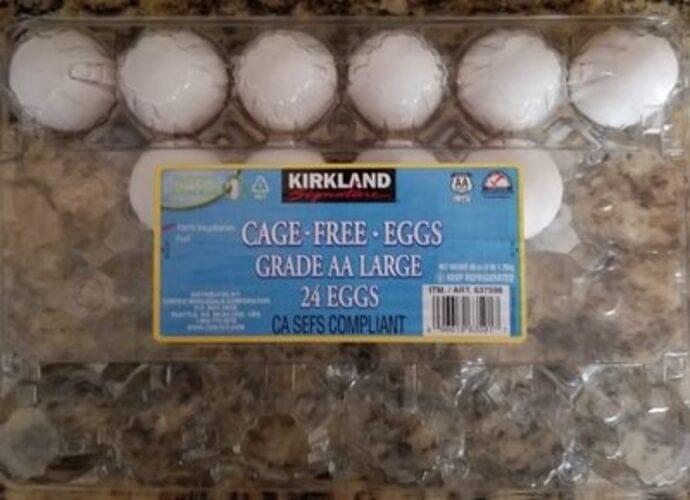 Kirkland Signature Grade AA Large Eggs - 50 g, Nutrition ...