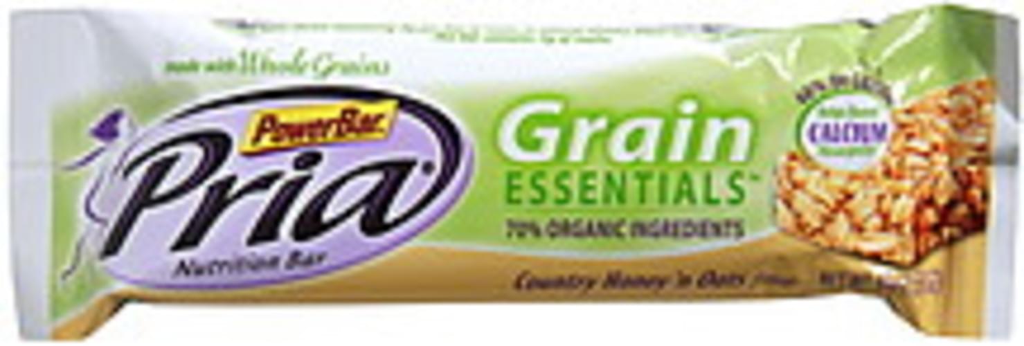 Pria Country Honey 'n Oats Flavor Nutrition Bar - 1.58 oz
