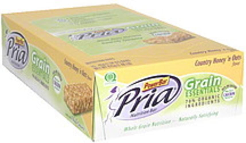 Pria Country Honey 'n Oats Nutrition Bar - 15 ea