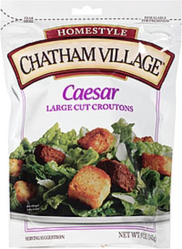 Chatham Village Caesar Large Cut Croutons - 5 oz