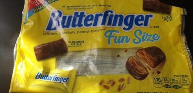 NA Crispety, crunchety, peanut-buttery bar 