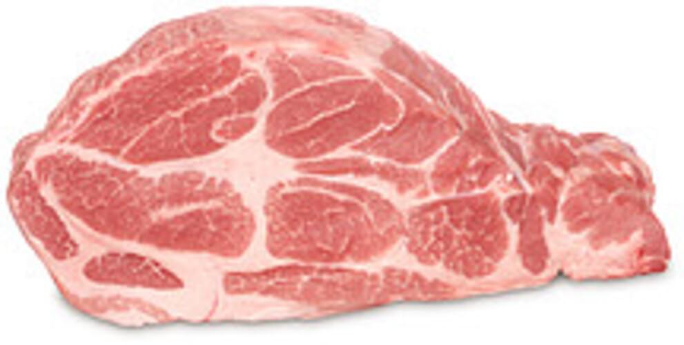 USDA fresh shoulder arm picnic separable lean and fat Pork 4 oz