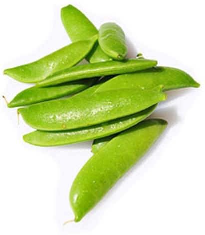 USDA edible-podded Peas - 1 c