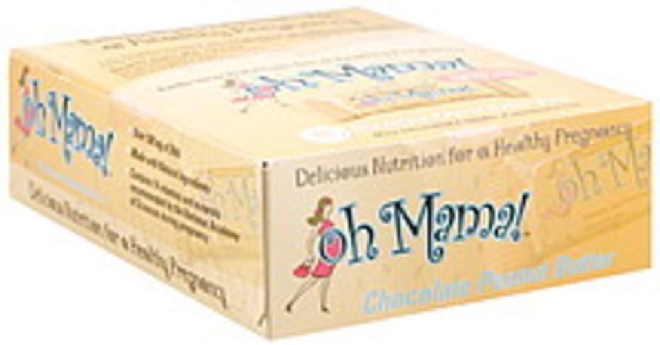 Oh Mama Chocolate Peanut Butter Bars - 15 ea