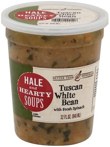 Better than Homemade Hale and Hearty, Tuscan White Bean Soup - 32 oz