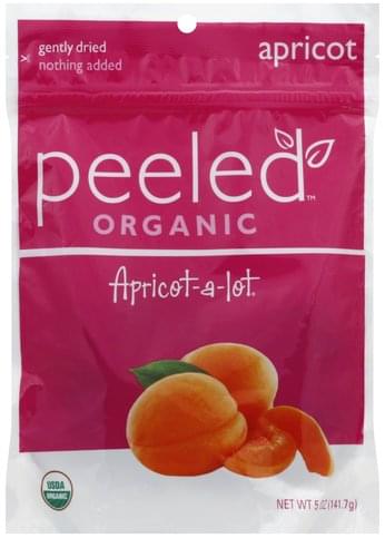 Peeled Organic, Apricot-A-Lot Dried Fruit Snacks - 5 oz