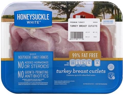 Honeysuckle White Turkey Breast Cutlets - 1 ea