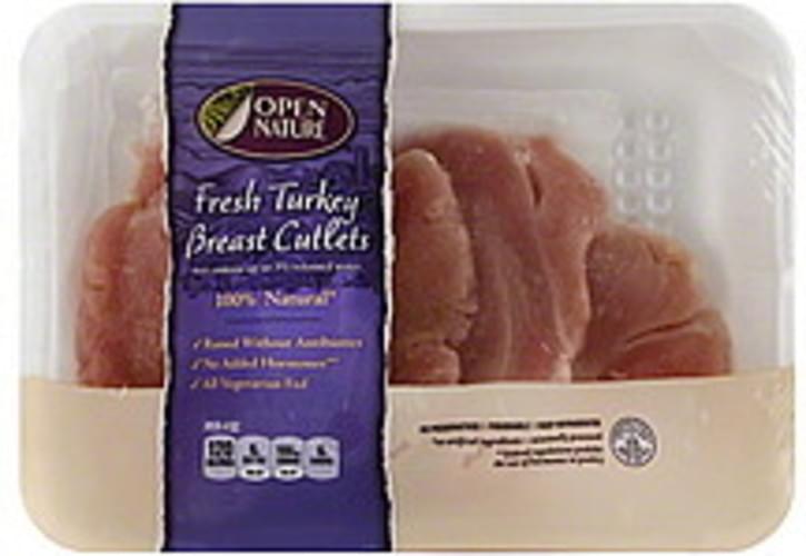 Open Nature Fresh Turkey Breast Cutlets - 1 ea