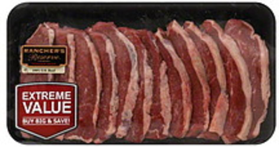 Ranchers Reserve Loin Tri Tip Steak, Thin, Extreme Value Pack Beef