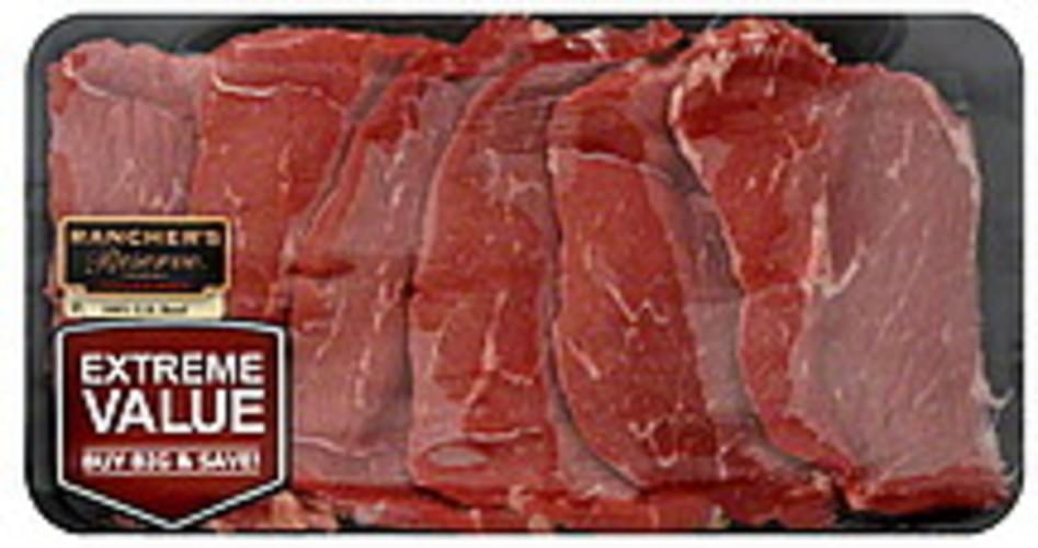 Ranchers Reserve Bottom, Thin, Extreme Value Pack Beef Round Steak - 1 ea
