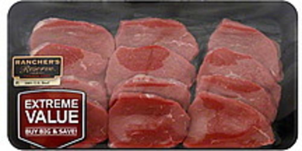 Ranchers Reserve Thin, Extreme Value Pack Beef Eye of Round Steak 1