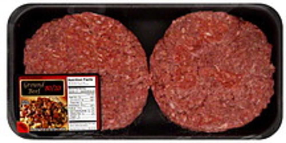 Safeway 80/20 Ground Beef Steakhouse Patty 1 ea, Nutrition