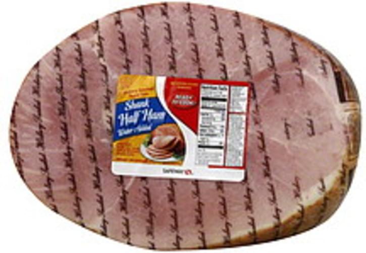Safeway Shank Half, Hickory Smoked Super Trim Ham 1 ea, Nutrition
