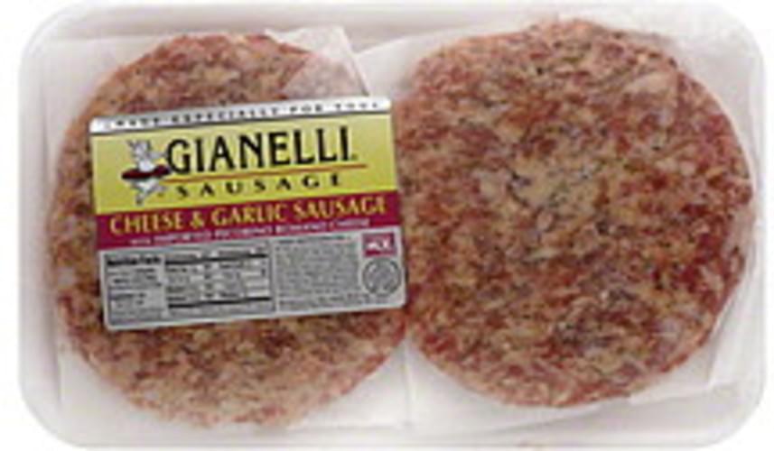 Gianelli Cheese & Garlic Sausage 1 ea, Nutrition Information Innit
