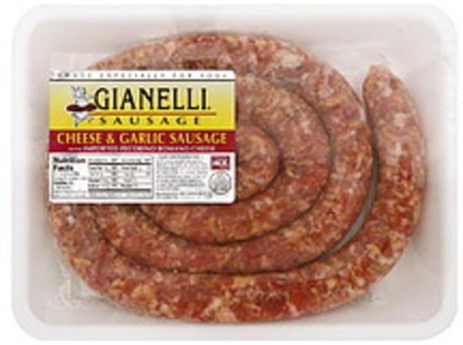 Gianelli Cheese & Garlic Sausage Sausage 1 ea, Nutrition Information Innit