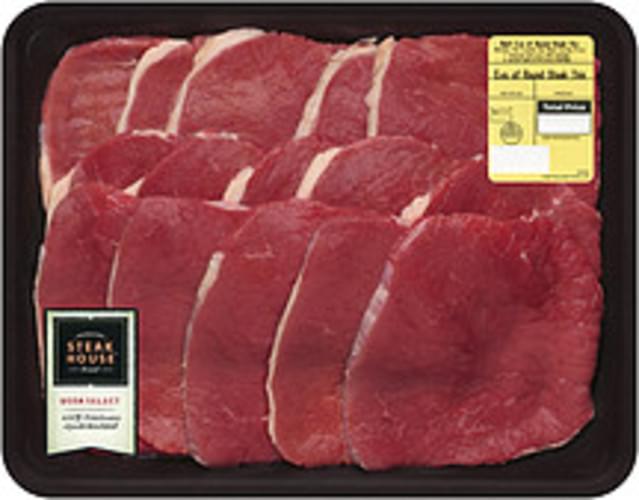 Walmart Eye of Round Steak Thin Fresh Beef 0.81 lb, Nutrition