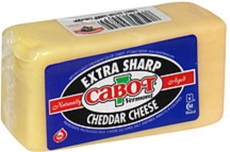 Cabot Vermont Extra Sharp Cheddar Cheese 0.69 lb, Nutrition