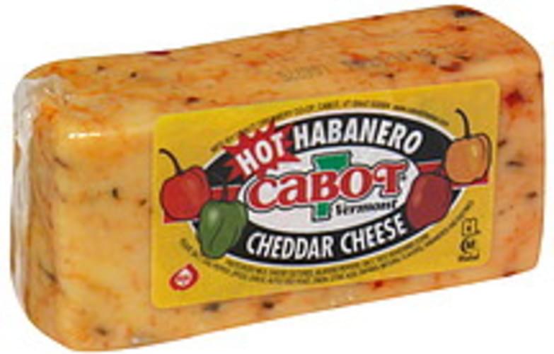 Cabot Vermont Hot Habanero Cheddar Cheese 0.66 lb, Nutrition