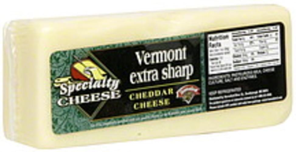 Hannaford Vermont Extra Sharp Cheddar Cheese 1 ea, Nutrition