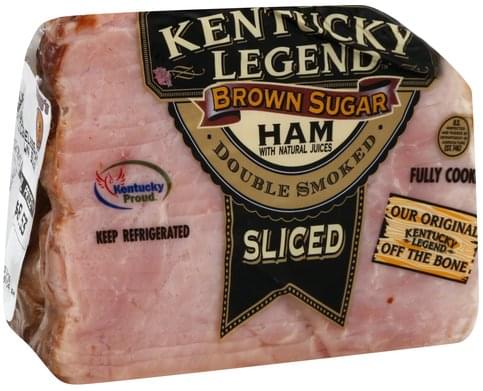 Kentucky Legend Brown Sugar, Sliced Ham - 1 ea, Nutrition Information