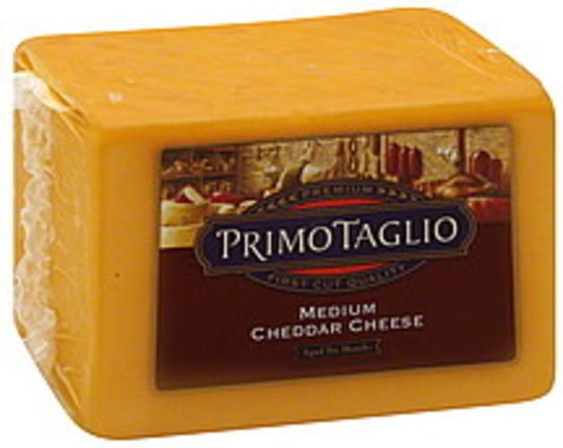 Primo Taglio Medium Cheddar Cheese 1 Ea Nutrition Information Innit