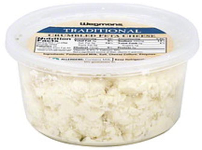 Wegmans Feta, Traditional Crumbled Cheese 1 ea, Nutrition Information