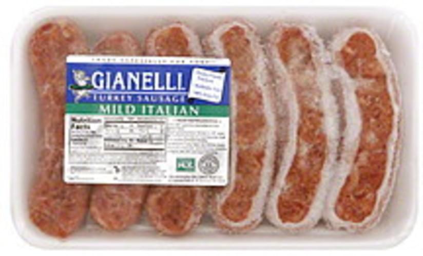 Gianelli Mild Italian Turkey Sausage 6 ea, Nutrition Information Innit