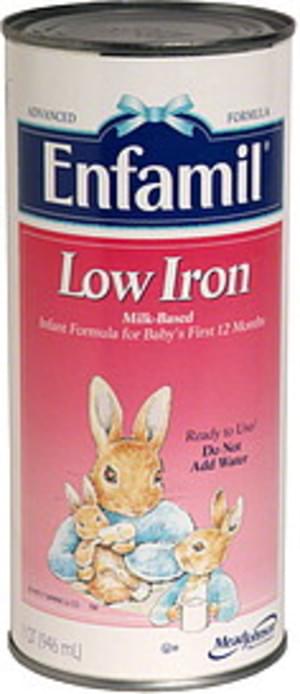 enfamil low iron formula