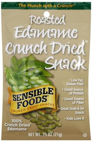 Sensible Foods Roasted Edamame Crunch Dried Snacks - 0.75 oz