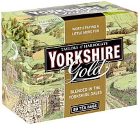 Yorkshire Gold Tea Bags 80 ea, Nutrition Information Innit